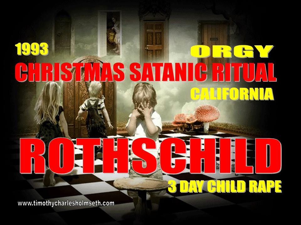 Christmas satanic ritual rothchild.