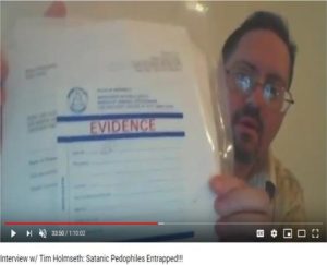 Interview with Tim Holmseth, Satanic Pedophiles Entrapped