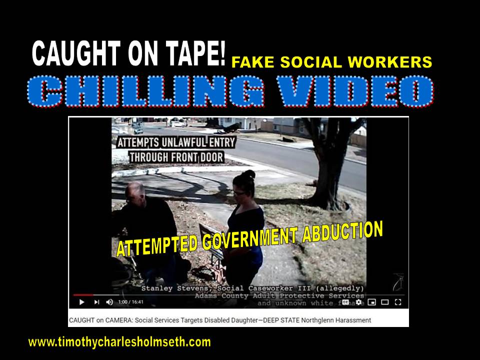 A video with the text caught on tape fake workers chilling video.