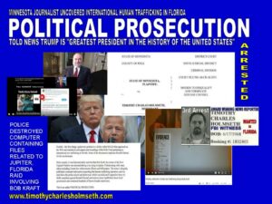 Political prosecution in the united states.