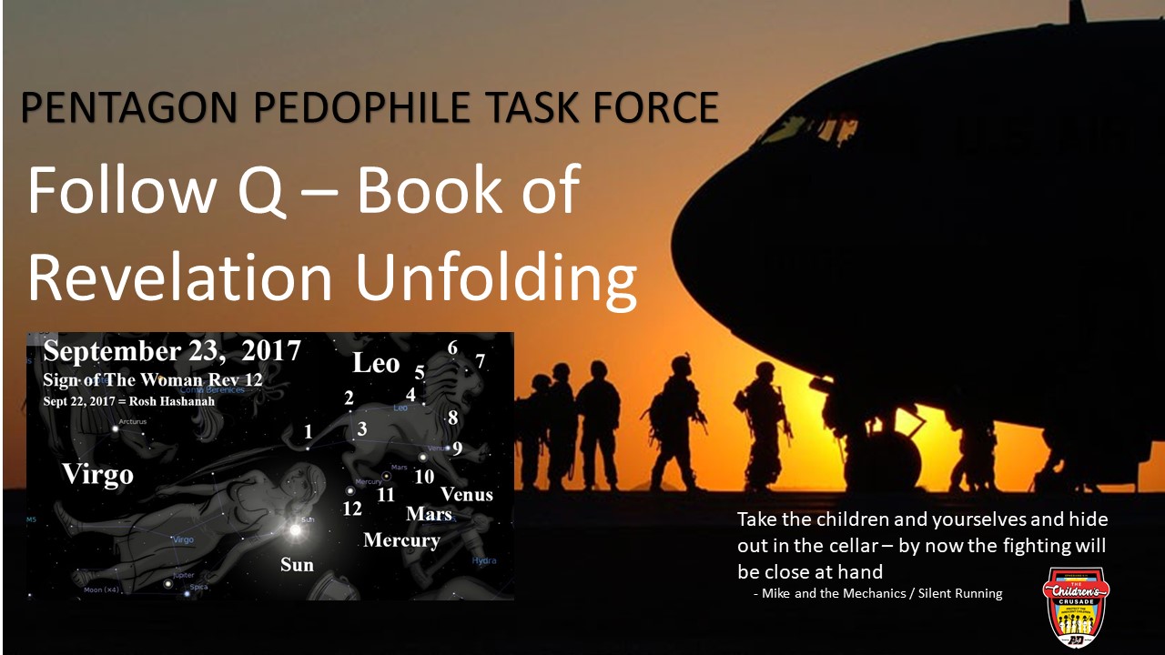 PENTAGON PEDOPHILE TASK FORCE Q