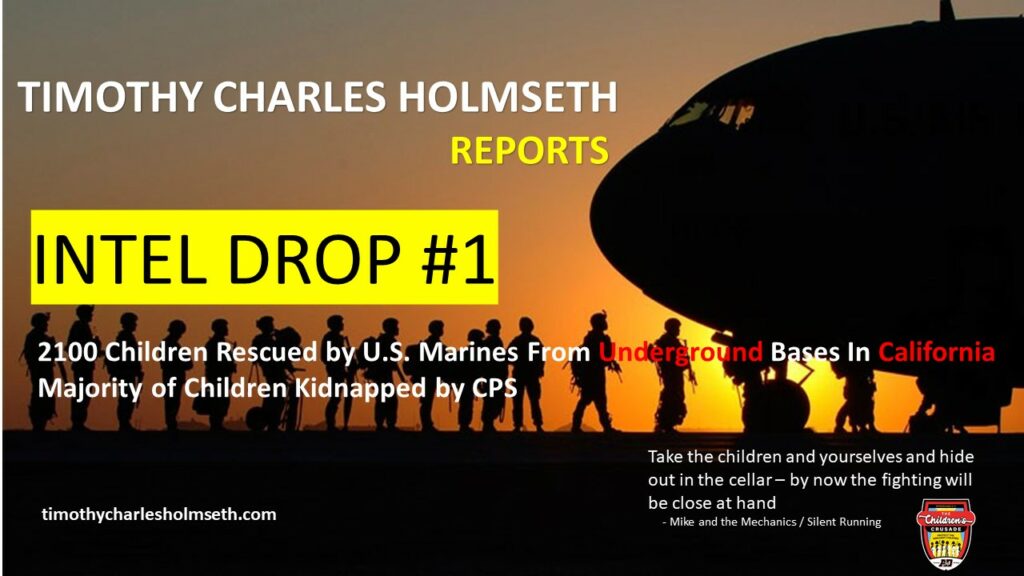 Timothy charles homsworth reports intel drop 1.