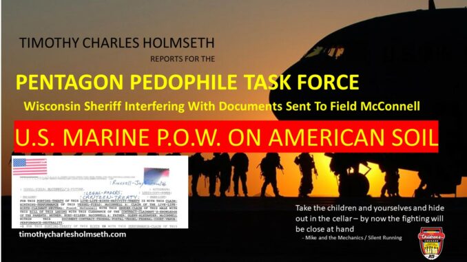 PENTAGON PEDOPHILE TASK FORCE POW