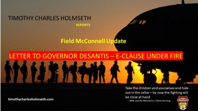 E CLAUSE UNDER FIRE