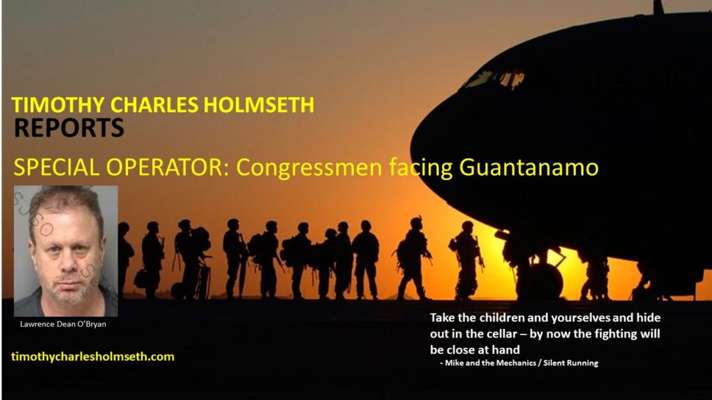 Timothy charles houston reports special operation congress finding guantanamo.