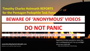 A poster about anonymous videos