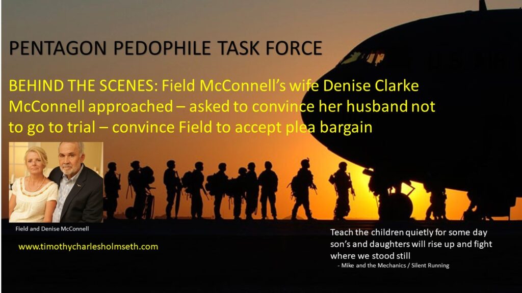 Pentagon task force behind the series mcdonald and clarke.