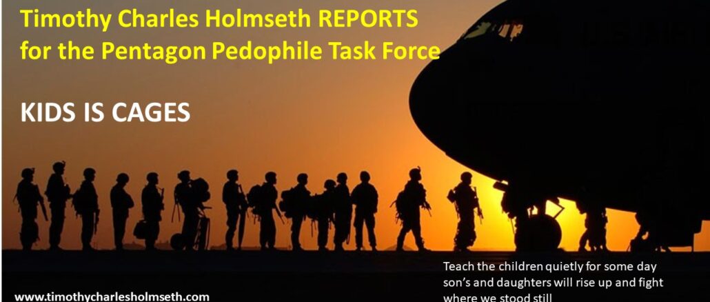 Timothy charles holmeth reports for the peterborough task force kids' cages.