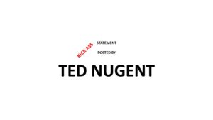 Ted nugent's logo on a white background.