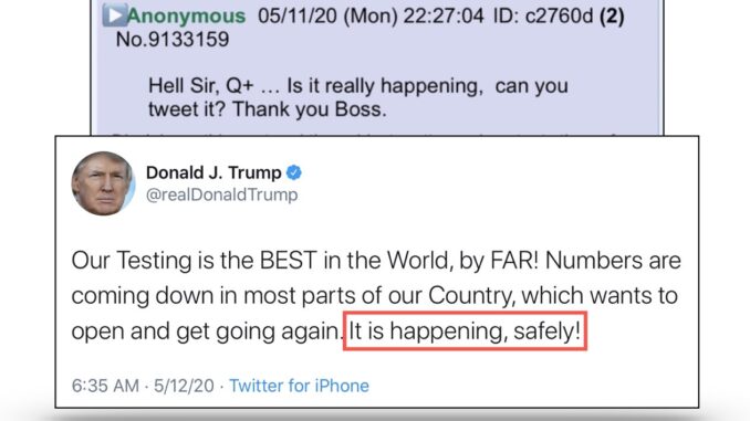 It's happening