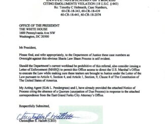 Letter to the President Office for Sharia Law Scam process