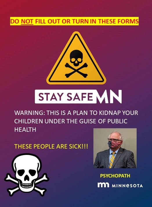 Stay safe mn poster.