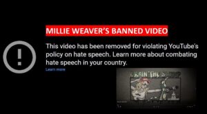 Millie weaver's banned video.