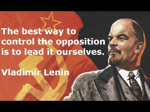 The best way to control the opposition is to lead it ourselves.