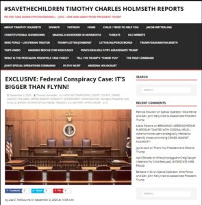 Timothy charles holloway exclusive federal conspiracy case reports.