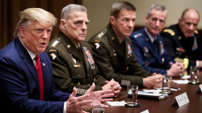 trump military