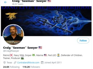 Twitter banner of Craig Sawyer