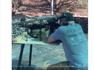 Screenshot of Craig Sawyer Aiming at Target with gun