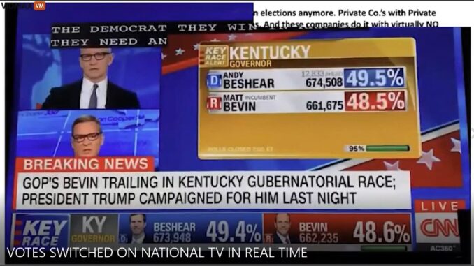 VOTES SWITCHED