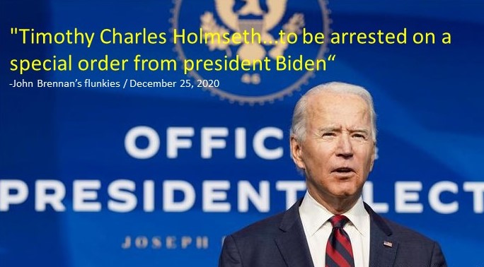 Timothy charles home was arrested on a special order from president biden.