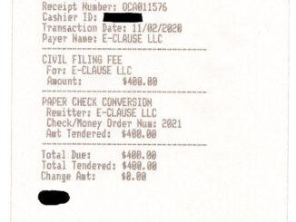 censored file receipt