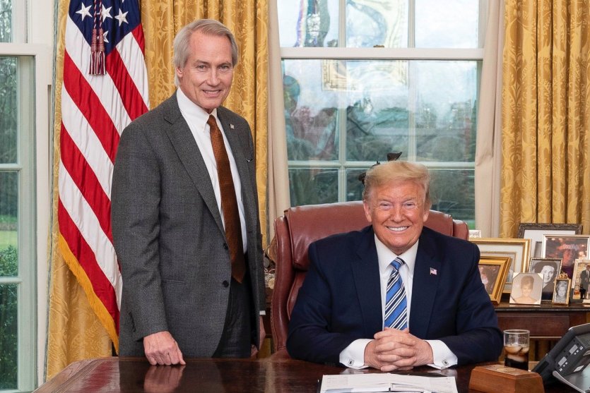 two men in the oval office