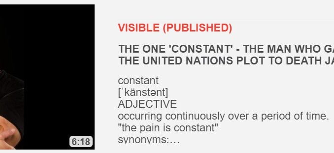 The One Constant, United Nations Plot, Craig Sawyer