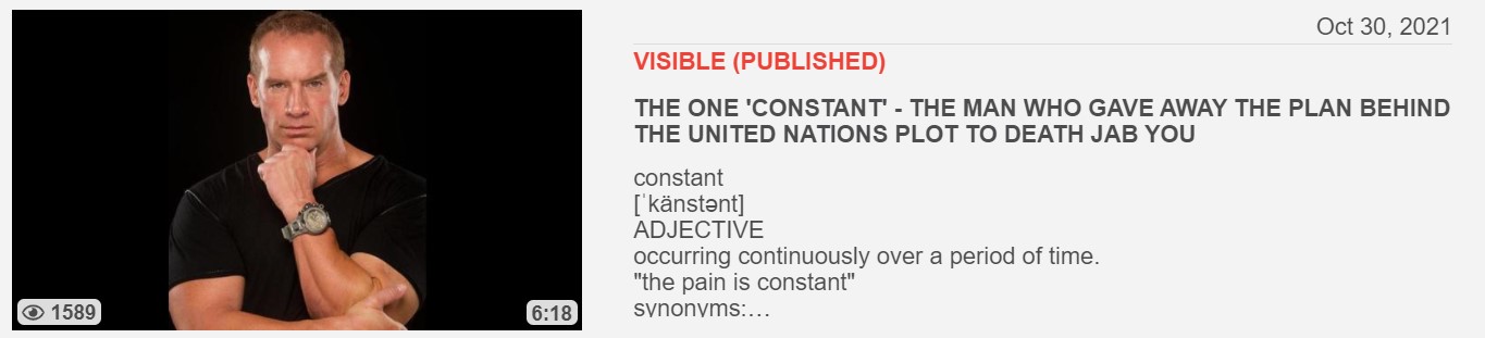 The One Constant, United Nations Plot, Craig Sawyer