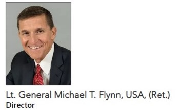 General michael t flynn usa ret director.