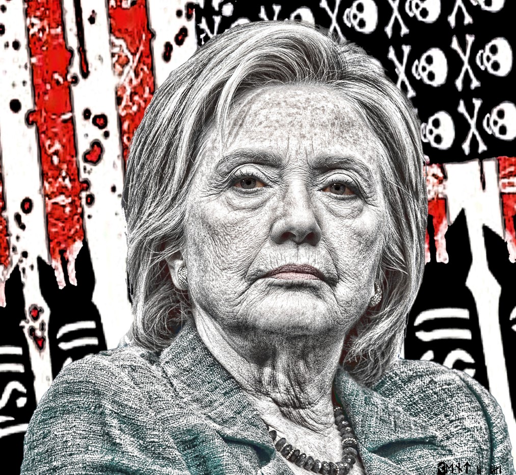 hillary clinton art