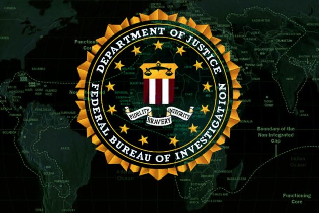 fbi logo over a map
