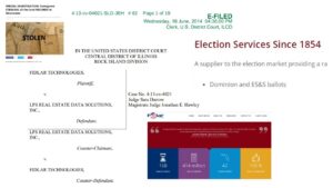 FIDLAR, Election Services Since 1854, Minnesota