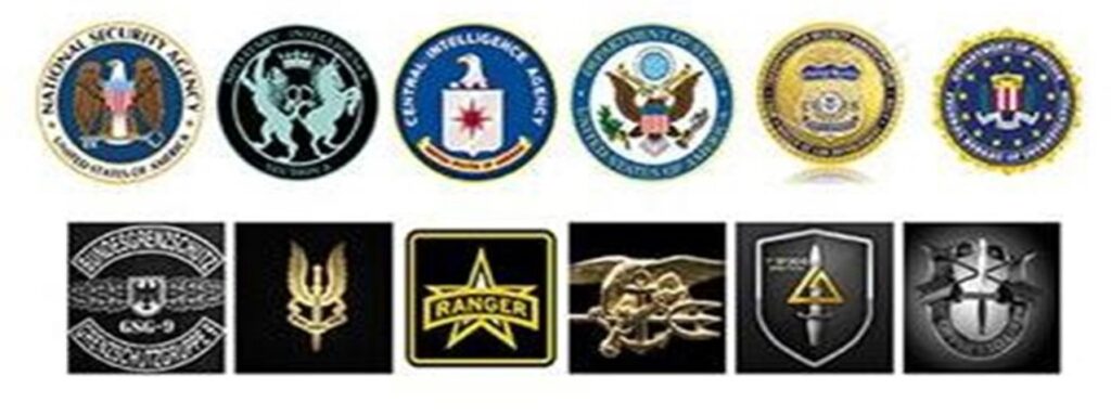 Logos of Military and Federal Services