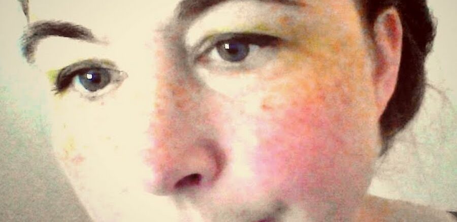 A close-up photo of a person