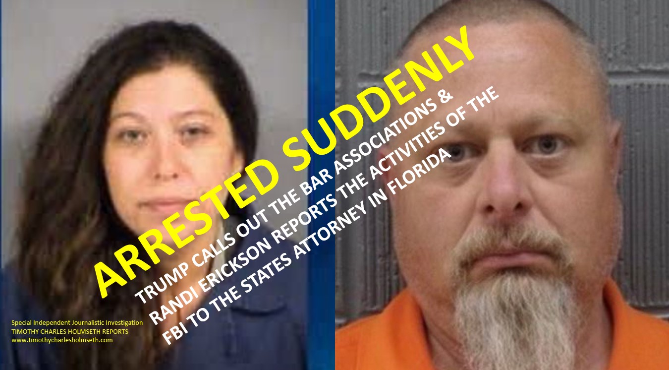 ARRESTED SUDDENLY TRUMP CALLS OUT THE BAR ASSOCIATIONS & RANDI