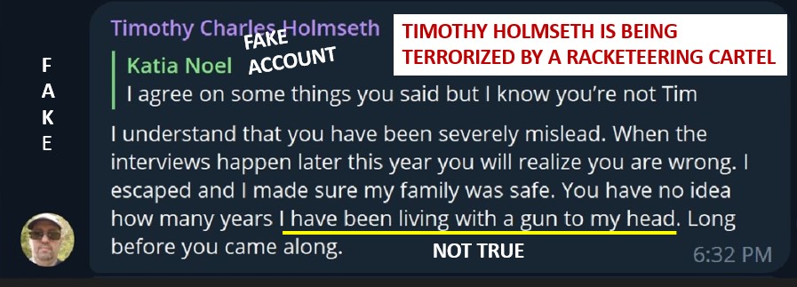 Timothy holmseth post with some quotes