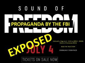 Sound of freedom exposed poster