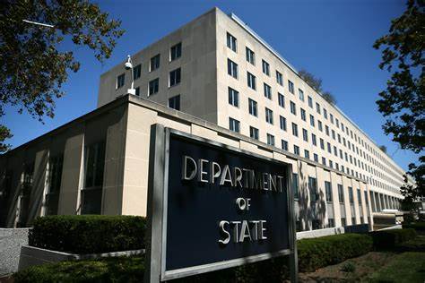 The department of state building in washington, dc.