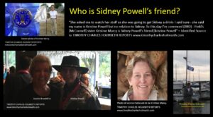 Who is siney powell's friend?.