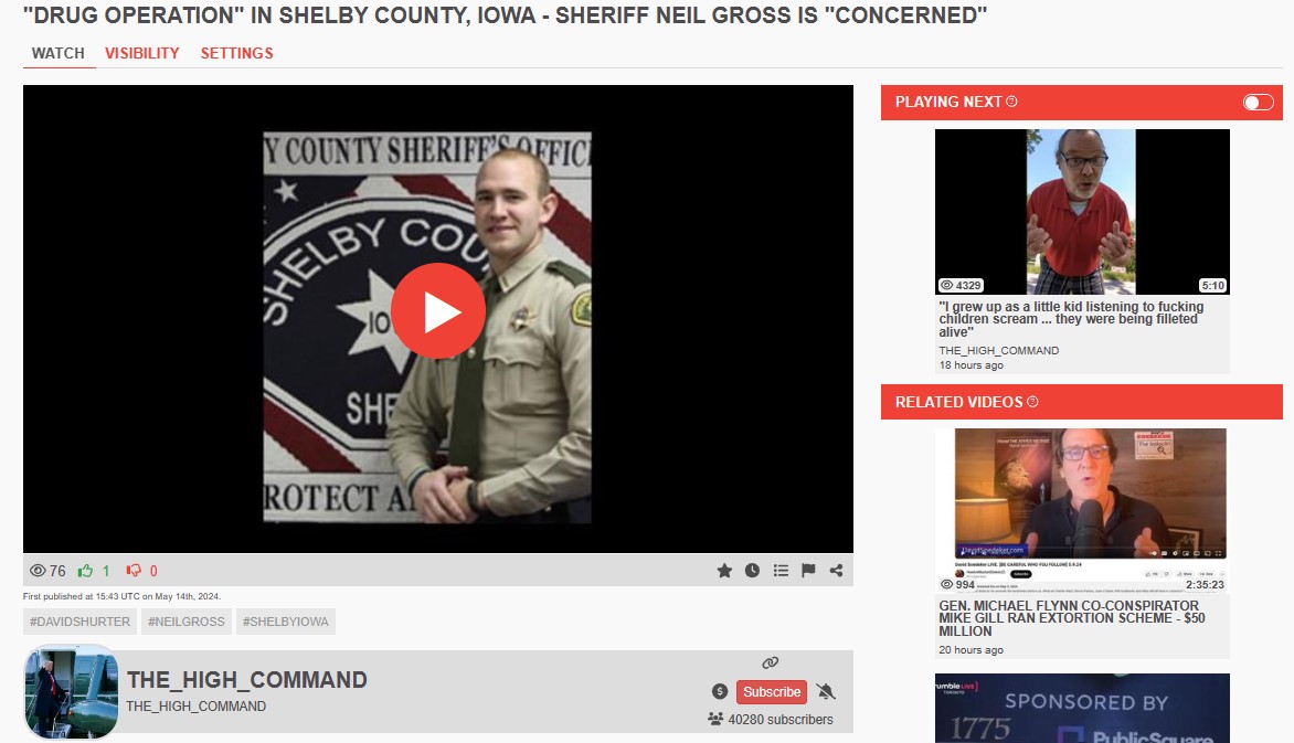 Neil Rissler Iowa SHELBY COUNTY, IOWA MAN SAYS HE'S BEING TORTURED WITH DIRECTED ENERGY ...
