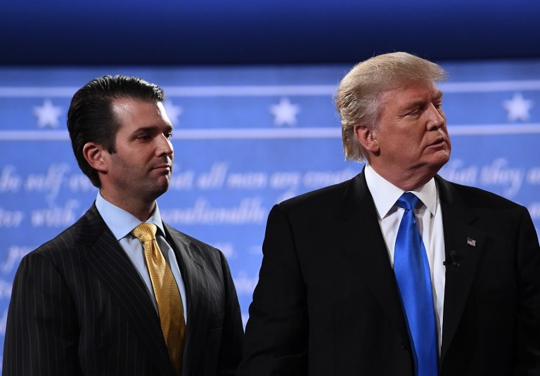 don jr with dad