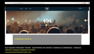 Screenshot 2025-06-03 130325 DESTROYING THE WHORE OF BABYLON PLOT AGAINST TRUMP 1