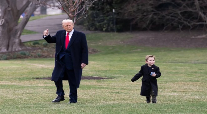 TRUMP LITTLE X MUSK