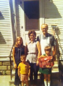 Timothy Holmseth and family