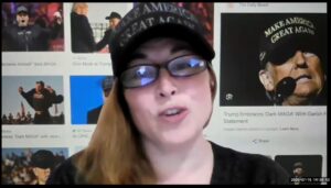 JESSIE TRUMP HAT BLACK