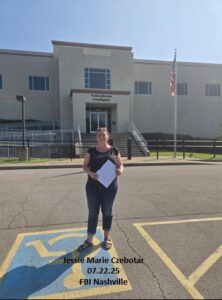 jessie marie czebotar 07.22.25 fbi nashville