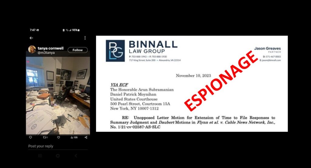 BINNALL ESPIONAGE