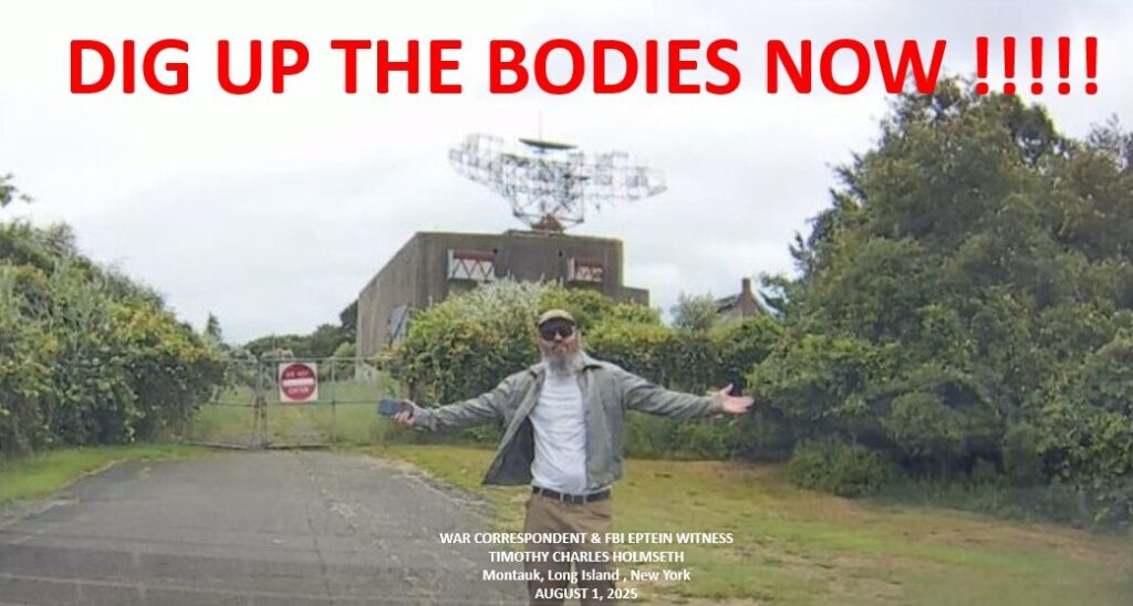holmseth montauk dig up the bodies now