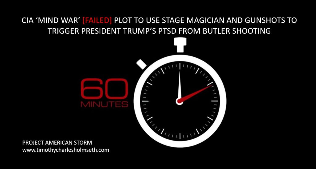 CIA MIND WAR TRUMP PTSD