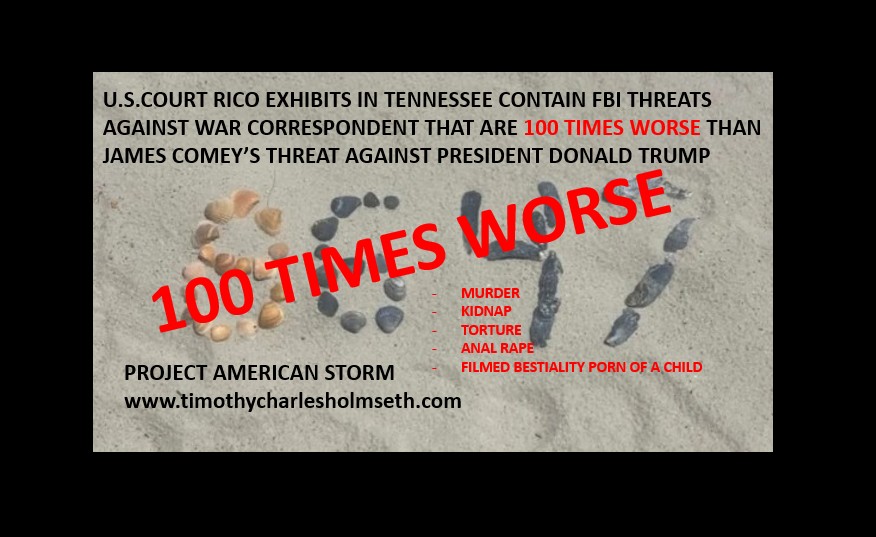 JAMES COMEY 8647 100 TIMES WORSE